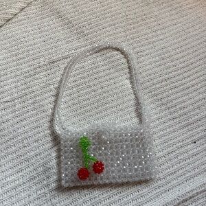 Beaded Cherry Handbag